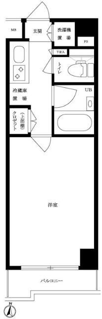 ルーブル豊島千川の間取り
