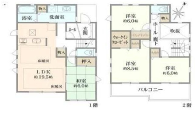 【間取り】 | 4LDKはリビングダイニングキッチンと4つの居室がある間取りで、大家族や二世帯住宅に最適。広々としたリビングで家族団らんを楽しみ、個室でプライベートな時間も確保でき、快適な生活を送ることができますよ。