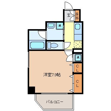 【間取り】 | クリスタルグランツ新大阪