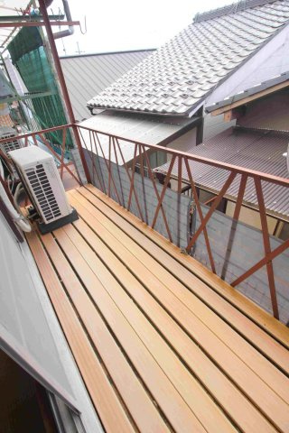 【バルコニー】 | 山科区小野御所ノ内町　中古戸建