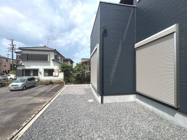 新築戸建　江南市高屋町2期　全1区画分譲の庭|砂利敷の庭付物件です。