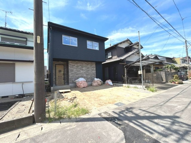 新築戸建　江南市高屋町2期　全1区画分譲の外観|「現地（2026年8月20日）撮影」　　
■全体写真　
■ヤマダ不動産　株式会社リライフ　