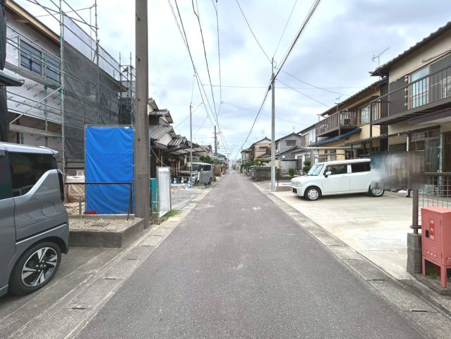 新築戸建　江南市高屋町2期　全1区画分譲の前面道路含む現地写真|「現地（2026年6月30日）撮影」　
■前面道路　
■ヤマダ不動産　株式会社リライフ