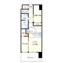 【間取り】 | スプランディッドあびこ駅前　間取り