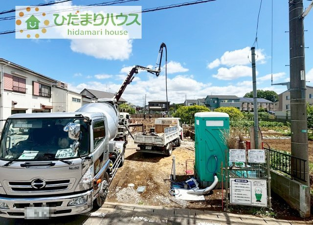 【外観】 | 守谷市本町第12　新築戸建　1号棟 | （5/25撮影）