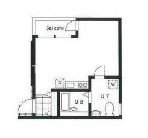 リバティ上板橋Ⅱの間取り