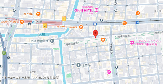 江東区東陽３丁目の店舗事務所の地図