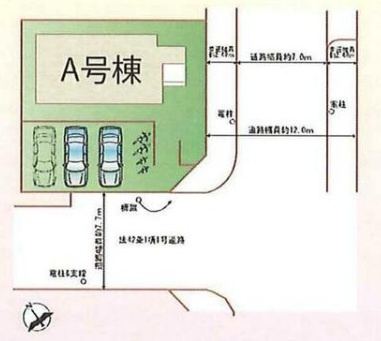 神戸市西区秋葉台2丁目の区画図