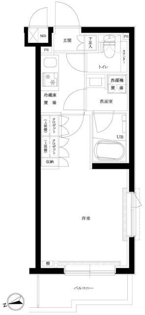 ルーブル高島平弐番館の間取り