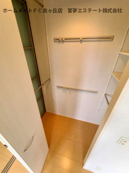 【収納】 | プランドールアーク | ワンステップクロゼット
※イメージ　反転タイプのお部屋の写真