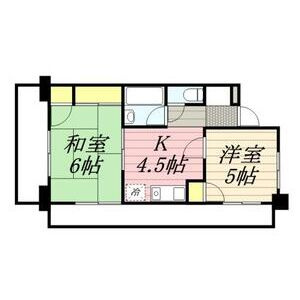 ダイナコート県庁前　千代小学校区の間取り|ダイナコート県庁前