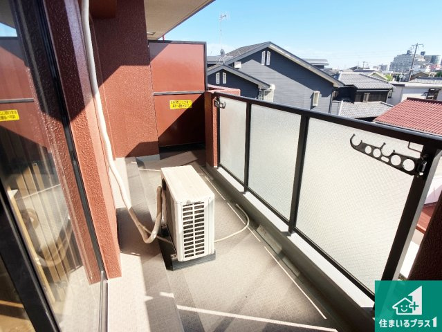 プレステージ明石西のバルコニー|日当たりのよいバルコニー！お部屋が開放的に！