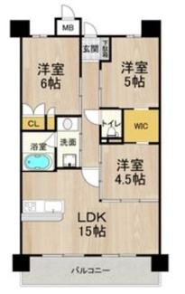 【間取り】 | フロンティアタワー日本橋 | フロンティアタワー日本橋　間取り