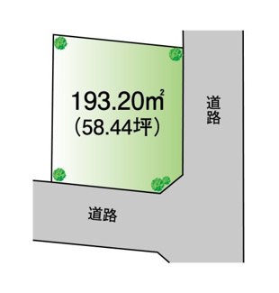 【土地図】 | 千葉市緑区越智町　土地　JR外房線「誉田」駅