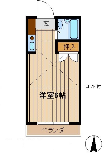 ＴＣハイツの間取り