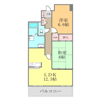 【間取り】 | スカール道後