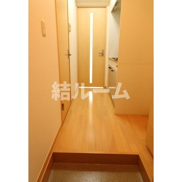 練馬区桜台２丁目のアパートの玄関