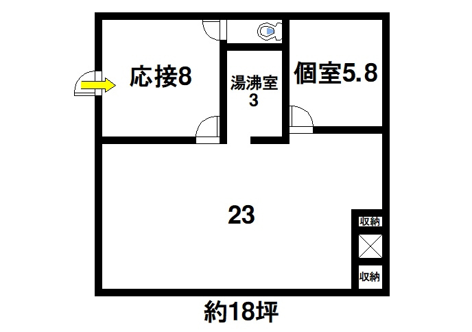 パインコートの間取り
