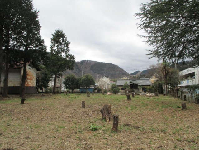 愛川町半原　売地の外観