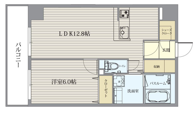 T-ONEビルの間取り
