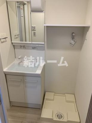 板橋区東新町１丁目の賃貸マンションの洗面所