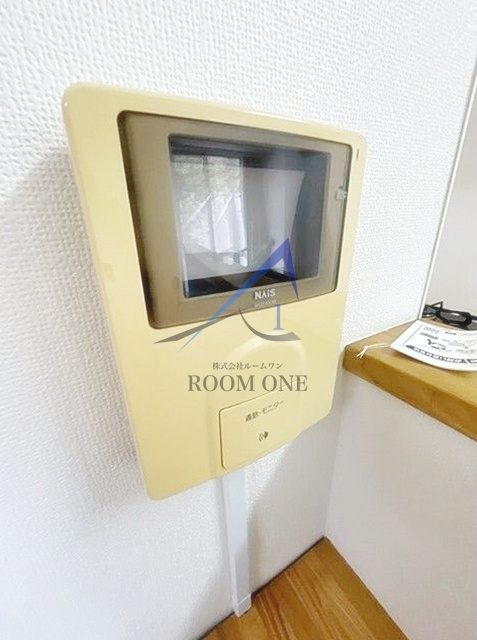 梶ケ谷ビレジのセキュリティ|モニター付きインターホンです。