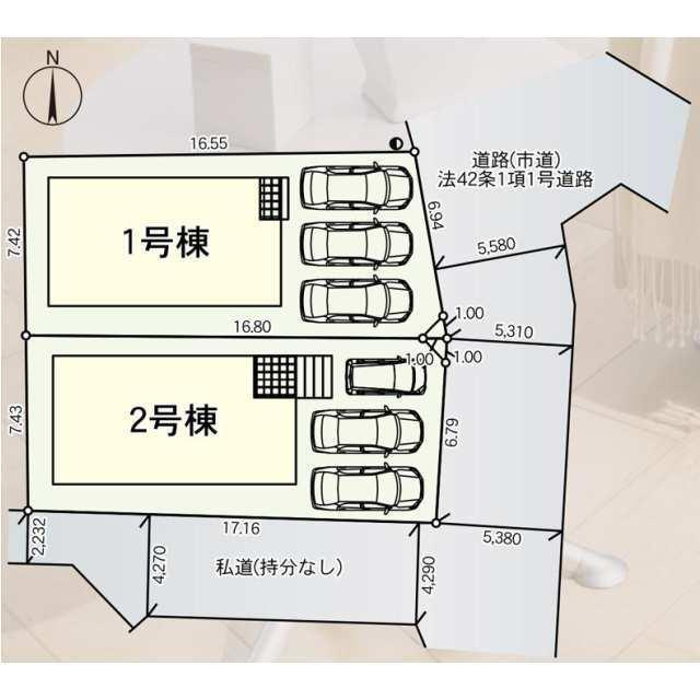 北九州市小倉南区沼緑町第3の区画図| 