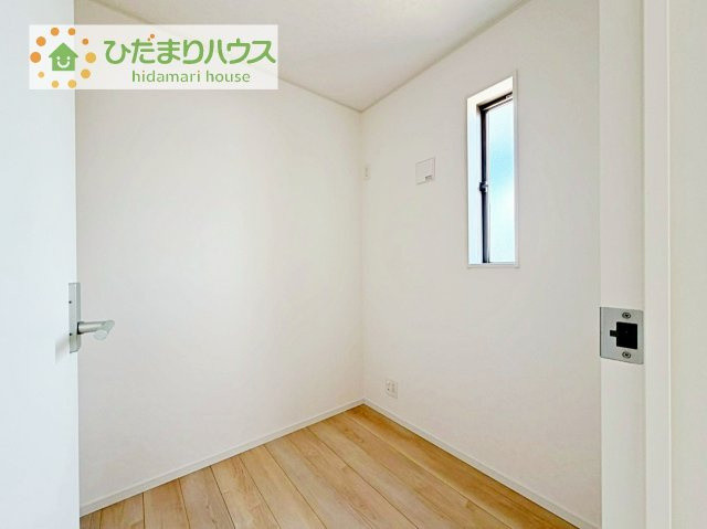 【収納】 | 常総市新石下第10　新築戸建　2号棟 | こたつや扇風機などの季節物もポンポンしまえる大容量の納戸付き♪