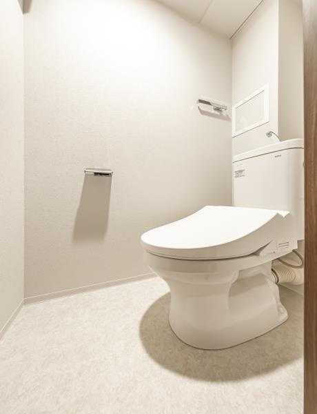 ウェルスクエア中延ＩＩのトイレ|落ち着いた色調のトイレです