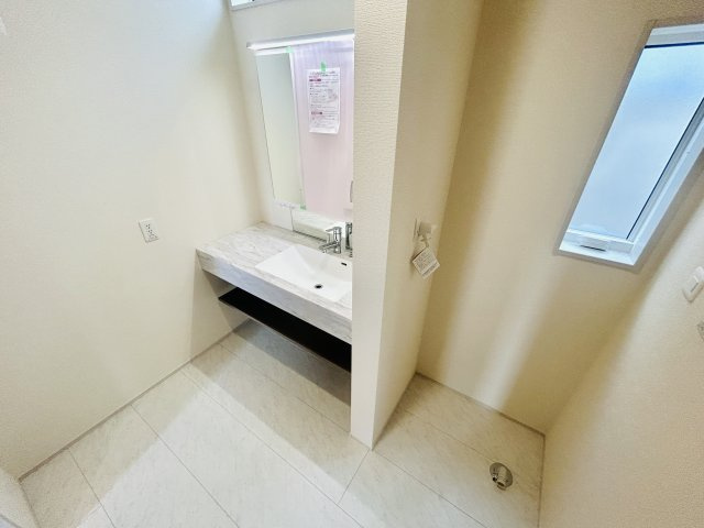 千葉市若葉区都賀の台４丁目の洗面所|建築施工例