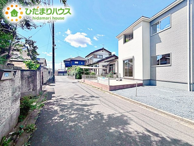 【前面道路含む現地写真】 | 第1石岡市旭台　新築戸建 | 落ち着いた住環境が魅力的です☆