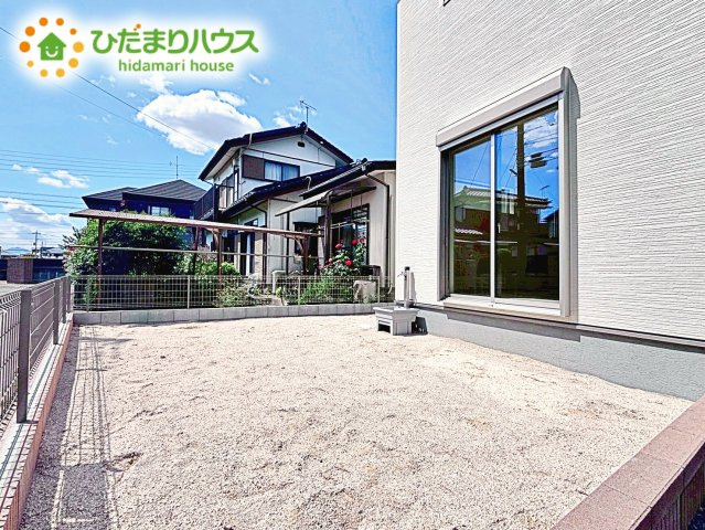 【庭】 | 第1石岡市旭台　新築戸建 | お庭付物件になります！お庭遊びや、プールなどお子様も大喜び(^^)