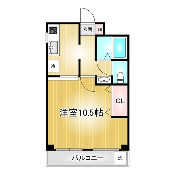 【間取り】 | 第72プロスパービル