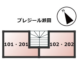 【区画図】 | プレジール瀬田