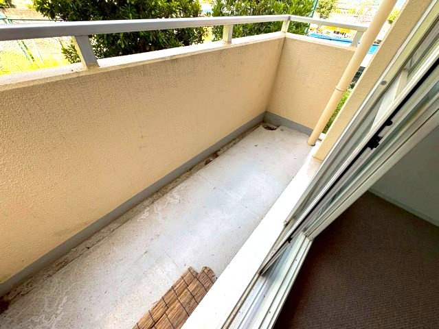 グランパス富田林のバルコニー