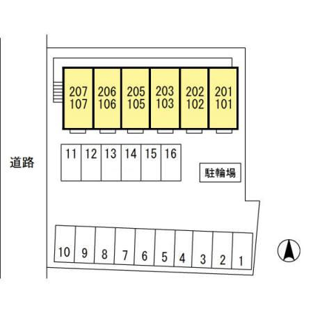 ローレルコート　Ⅲの区画図|他社様掲載物件もまとめてご紹介、ご案内可能です(^^)/