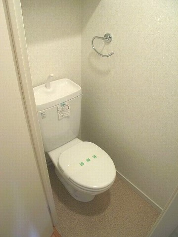 エンクレスト天神Ⅱのトイレ|トイレもきれいです