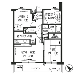 【間取り】 | 保土ヶ谷南パーク・ホームズ