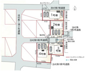 秦野市堀西　全４棟　新築住宅の画像
