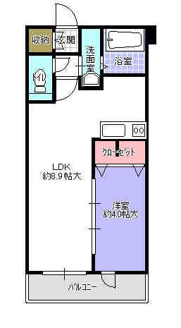 【間取り】 | 仲介手数料割引物件！HPに初期費用掲載！「プライスホーム」で検索！シャローム天神北