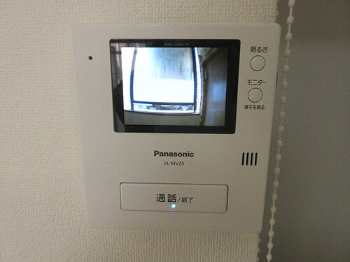 ＴＶモニタ付インターホン　※前回募集時2019年6月の写真