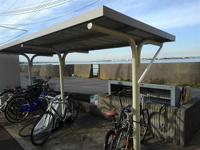 屋根付き駐輪場