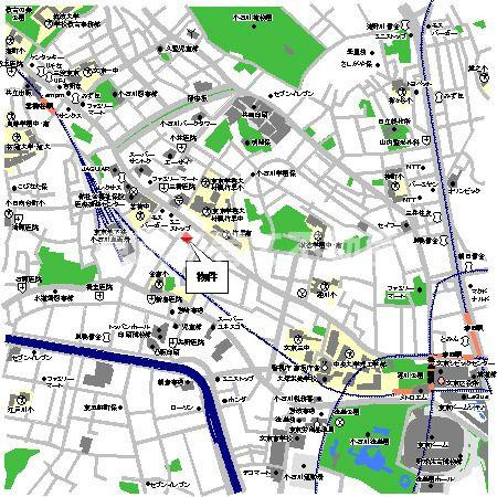 マチュリティ小石川の地図