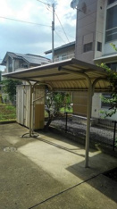 屋根付き駐輪場
