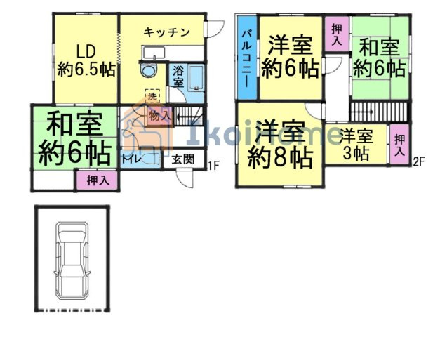 明石市朝霧山手町　中古戸建の間取り|●年中無休：当日予約可●ゆったりとした4SLDKの間取りです。リフォームのご相談等も承っております！