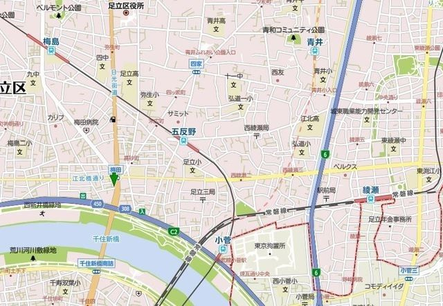 グレースシャンブルの地図