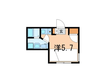 コンテル旗の台の間取り|間取り