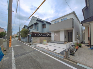 【前面道路含む現地写真】 | 名古屋市瑞穂区白砂町３丁目53-2【仲介手数料無料】新築一戸建て　1号棟
