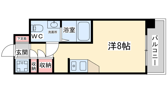 【間取り】 | エスリード御堂筋梅田