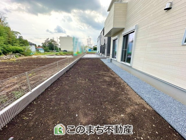 ワイウッドコート下都賀郡壬生町安塚第3期の庭|お庭も広々！陽当たり良好なので、家庭菜園も楽しめますね♪
